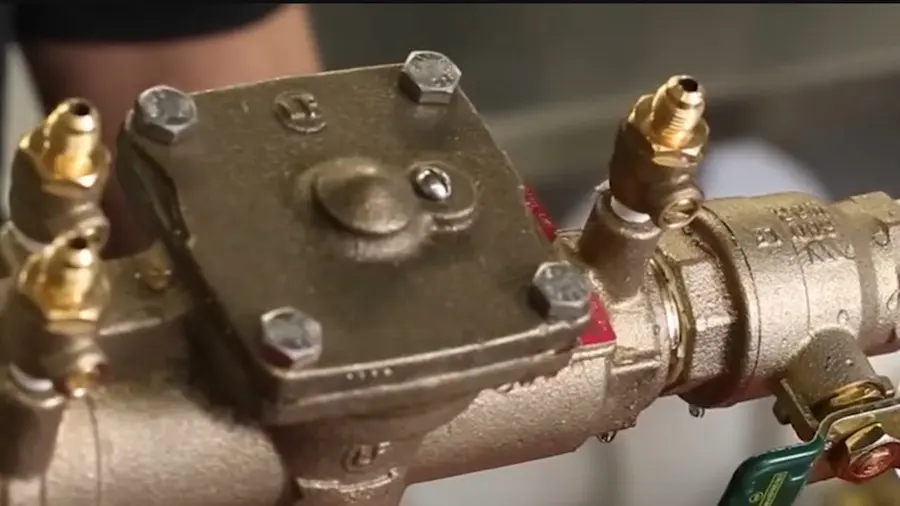Backflow preventer valves and test fittings related to Hose Bib & Outdoor Faucet Repair in Altadena, CA