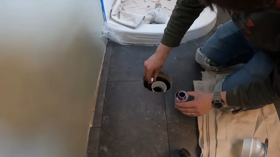 Bathroom plumbing rough-in and fixture remodel work related to Toilet Repair & Installation in Altadena, CA