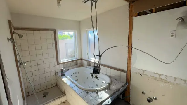 Bathroom plumbing rough-in and fixture remodel work related to Plumbing Services in Altadena, CA