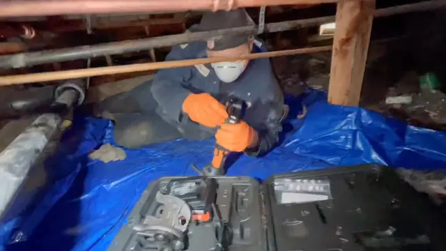Crawlspace drain piping and cleanout work below a home related to Plumbing Service Areas in the Foothill SGV on the loc-idx-lcf section