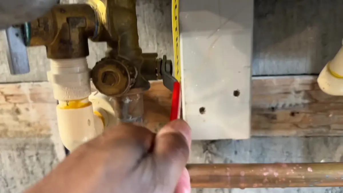 Wall-mounted tankless water heater connections and maintenance valves for Water Heater Repair in Altadena, CA