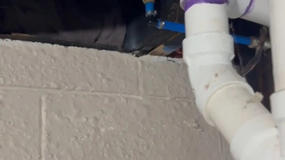 Water supply line repair with exposed copper or pex piping for Burst Pipe Repair in Altadena, CA